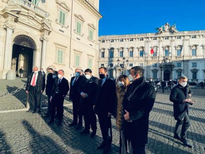 I Presidenti delle Regioni al Quirinale - 29.01.2022